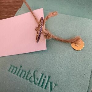 Mint & Lily Amethyst Birthstone Ring